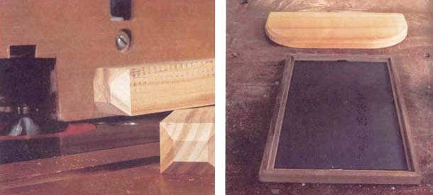 обработка рамки из древесины