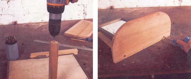 Сборка рамки для зеркала