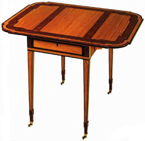 элегантный раскладной стол