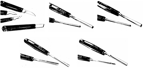 Инструменты для резьбы