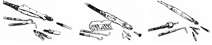 Насадки и режущий инструмент