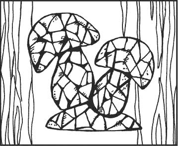 Рисунок для мозаичного набора