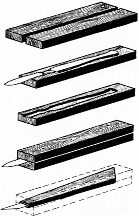 Порядок изготовления ручки