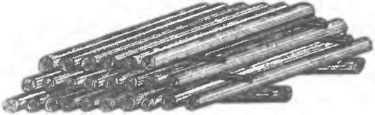 Разреженный рядовый штабель