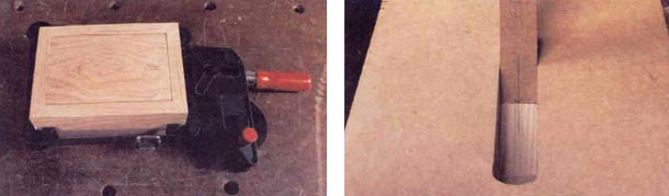 Разметьте положение шпонок