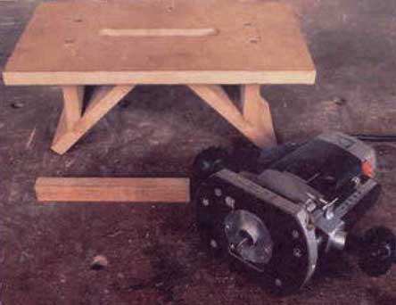 Фрезер со столиком шоблоном