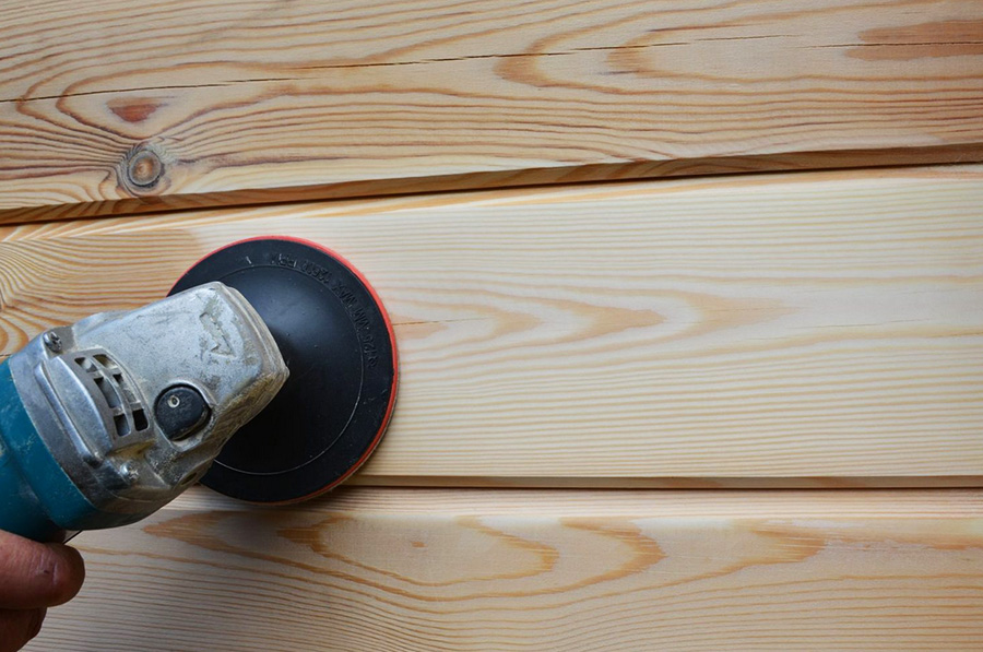 Шлифовка бруса