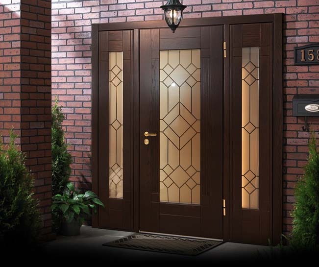 Стальные двери в загородный дом