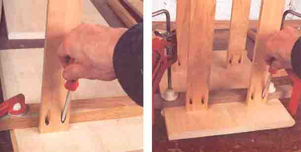 Собираем стойку для обуви