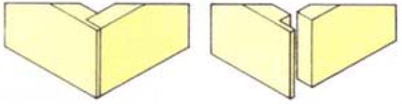 Простое соединение внахлест