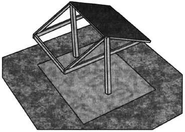 Беседка-навес