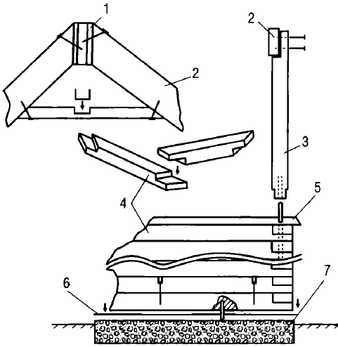 Каркас беседки
