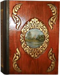 Шкатулка книжка изделие из дерева